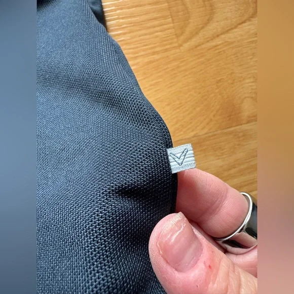 CALLAWAY WOMENS TONAL HEATHER GOLF POLO - Picture 4 of 6